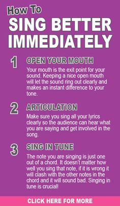 How To Make You Sing Better How To Make You Sing Better