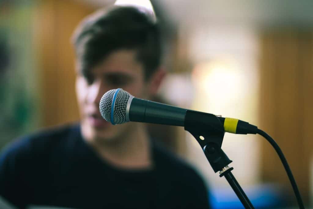 Photo Microphone stand