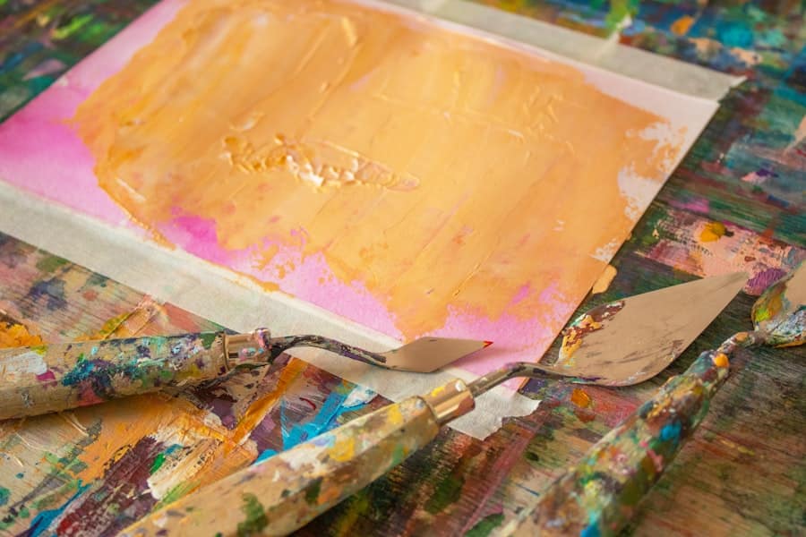 Photo Colorful palette