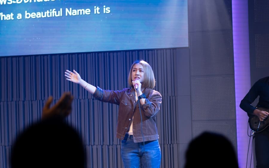 Photo Worship Singing Training
