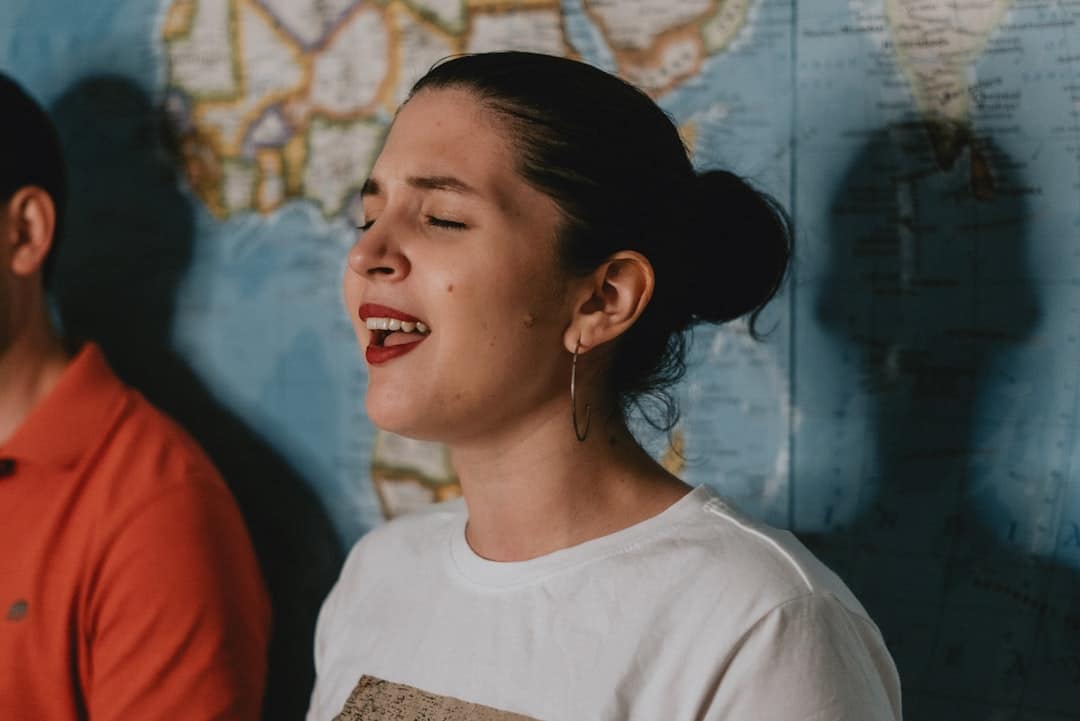 Photo Breathe Correctly While Singing